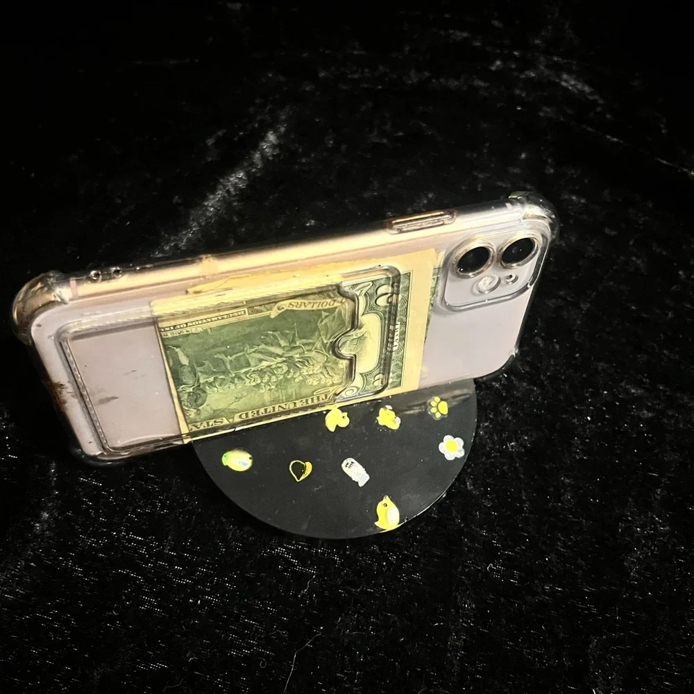 YELLOW PACK - Resin Business Card & Phone Holder – Make Your Desk Stand Out